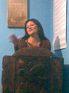 GABY COMPARTIENDO EN TRIBUNA